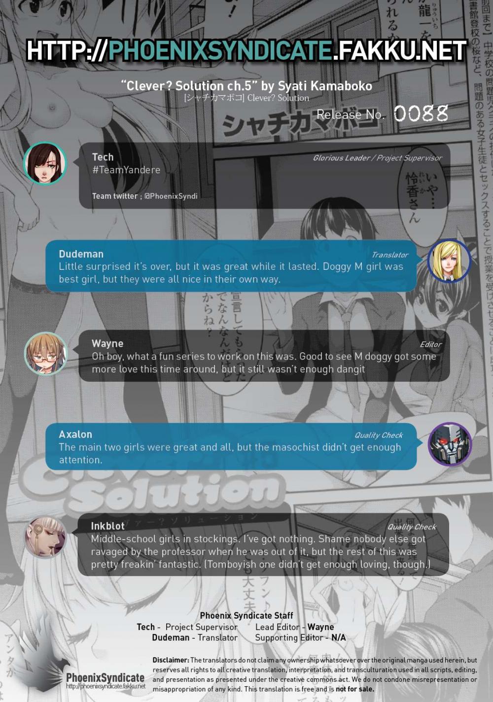 Hentai Manga Comic-Clever? Solution-Chapter 5-24